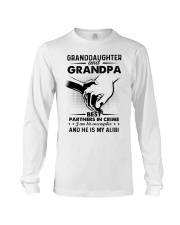 Granddaugther And Grandpa Best Partners In Crime Long Sleeve Tee tile