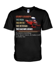 Perfect Gift For Grandpa V-Neck T-Shirt tile
