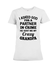 Partner In Crime - Best Gift For Grandchild Premium Fit Ladies Tee tile