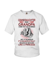 LIKE A PRINCESS - LOVELY GIFT FOR GRANDDAUGHTER Youth T-Shirt front