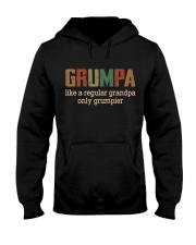 Like A Regular Grandpa - Gift For Grumpa Hooded Sweatshirt front
