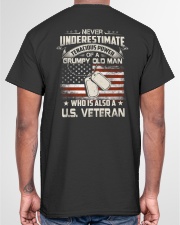 TENACIOUS POWER OF A GRUMPY OLD MAN Classic T-Shirt garment-tshirt-unisex-back-04