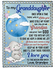 I LOVE YOU TO THE MOON AND BACK Fleece Blanket tile