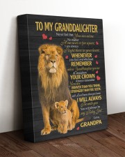 STRAIGHTEN YOUR CROWN - AMAZING GIFT FOR GRANDDAUGHTER 11x14 Gallery Wrapped Canvas Prints aos-canvas-pgw-11x14-lifestyle-front-17