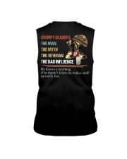 He Knows Everything - Perfect Gift For Grandpa Sleeveless Tee tile