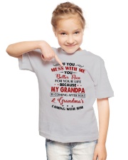 Mess With Me - Best Gift For Grandkids Youth T-Shirt lifestyle-youth-tshirt-front-2