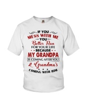 Mess With Me - Best Gift For Grandkids Youth T-Shirt tile
