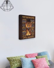 I Would Use My Last Breath To Say I Love You - Lovely Gift For Granddaughter 11x14 Gallery Wrapped Canvas Prints aos-canvas-pgw-11x14-lifestyle-front-02