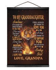 I Would Use My Last Breath To Say I Love You - Lovely Gift For Granddaughter Hanging Canvas tile