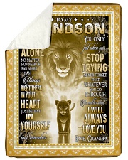I Will Always Love You - Best Gift For Grandson Sherpa Fleece Blanket tile