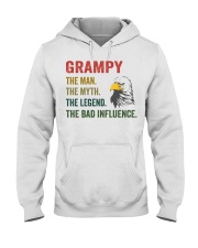 The Bad Influence - Best Gift For Grampy Hooded Sweatshirt tile