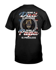 Being A Dad Is An Honor Being A Papa Is Priceless Premium Fit Mens Tee tile