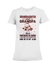He Is My Alibi - Lovely Gift For Granddaughter Premium Fit Ladies Tee tile