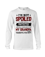 I'M JUST LOVED PROTECTED - BEST GIFT FOR GRANDSON Long Sleeve Tee tile