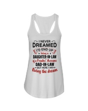 LIVING THE DREAM - GIFT FOR DAUGHTER-IN-LAW Ladies Flowy Tank tile