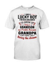 LIVING THE DREAM - LOVELY GIFT FOR GRANDSON Classic T-Shirt tile