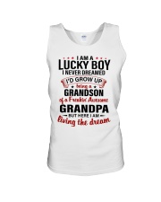 LIVING THE DREAM - LOVELY GIFT FOR GRANDSON Unisex Tank tile