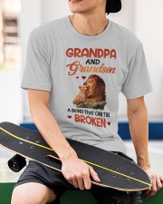 GRANDPA AND GRANDSON A BOND THAT CAN'T BE BROKEN Classic T-Shirt apparel-classic-tshirt-lifestyle-front-65