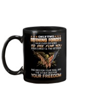 ONLY TWO DESINING FORCES Mug tile