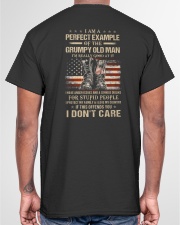 I Am A Perfect Example - Perfect Gift For Grandpa Classic T-Shirt garment-tshirt-unisex-back-04