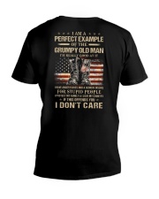 I Am A Perfect Example - Perfect Gift For Grandpa V-Neck T-Shirt tile