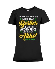 Me And Grandma Are More Than Besties - Lovely Gift For Grandchildren Premium Fit Ladies Tee tile