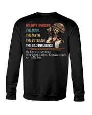 He Knows Everything - Perfect Gift For Grandpa Crewneck Sweatshirt tile