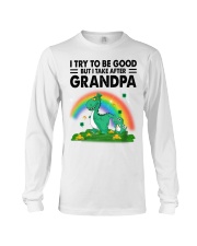 I Take After Grandpa - Best Gift For Grandchild Long Sleeve Tee tile