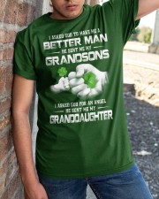 BETTER MAN - PERFECT GIFT FOR GRANDPA Classic T-Shirt apparel-classic-tshirt-lifestyle-27