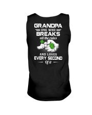 Grandpa One Who Breaks All The Rules - Perfect Gift For Grandpa Unisex Tank tile