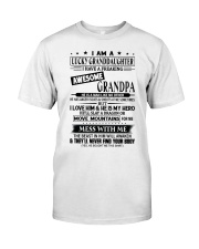 HE IS MY HERO - LOVELY GIFT FOR GRANDDAUGHTER Classic T-Shirt tile