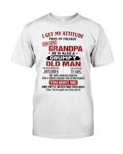I GET MY ATTITUDE - GIFT FOR GRANDCHILD Classic T-Shirt tile