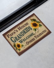 GRANDKIDS WELCOME OTHERS TOLERATED Doormat 22.5" x 15" aos-doormat-22-5x15-lifestyle-front-09