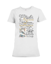 My Heart - Best Gift For Granddaughter Premium Fit Ladies Tee tile