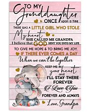 My Heart - Best Gift For Granddaughter 11x17 Poster front