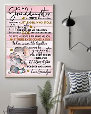 My Heart - Best Gift For Granddaughter 11x17 Poster lifestyle-poster-1