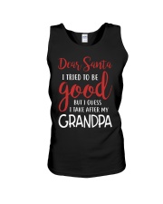 I Take After My Grandpa Unisex Tank tile