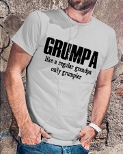 Like A Regular - Perfect Gift For Grumpa Classic T-Shirt lifestyle-mens-crewneck-front-4
