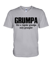 Like A Regular - Perfect Gift For Grumpa V-Neck T-Shirt tile