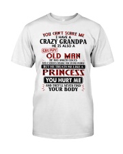 You Can't Scare Me - Best Gift For Granddaughter Premium Fit Mens Tee tile
