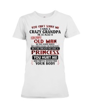 You Can't Scare Me - Best Gift For Granddaughter Premium Fit Ladies Tee tile