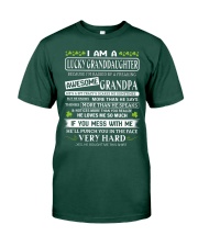 I Am A Lucky Granddaughter - Lovely Gift For Granddaughter Premium Fit Mens Tee tile