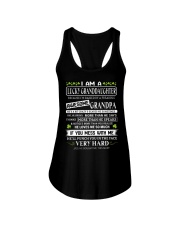 I Am A Lucky Granddaughter - Lovely Gift For Granddaughter Ladies Flowy Tank tile