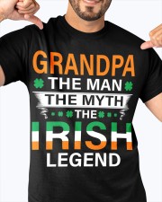 The Irish Legend - Perfect Gift For Grandpa Classic T-Shirt apparel-classic-tshirt-lifestyle-front-92