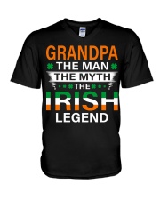 The Irish Legend - Perfect Gift For Grandpa V-Neck T-Shirt tile
