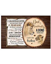 Just Do Your Best - Lovely Gift For Granddaughter Horizontal Poster tile