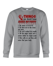 THINGS YOU SHOULD KNOW ABOUT MY POPPY Crewneck Sweatshirt tile