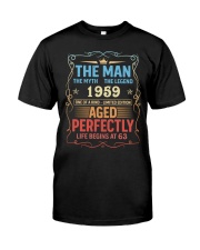 Aged Perfectly Life Begins At Your Age - Perfect Gift For Grandpa Premium Fit Mens Tee tile