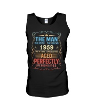 Aged Perfectly Life Begins At Your Age - Perfect Gift For Grandpa Unisex Tank tile