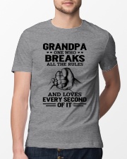 Grandpa One Who Breaks All The Rules - Perfect Gift For Grandpa Classic T-Shirt lifestyle-mens-crewneck-front-13